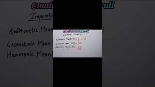 Mean🔥#maths #study #shorts #mean #formula #knowledge #viral #trending #ssc #commerce #bcom #bank #yt