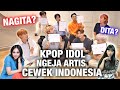 KPOP BOYGROUP KOREA COBA NGEJA NAMA ARTIS CEWEK INDONESIA! | NAGITA SLAVINA? DITA KARANG?