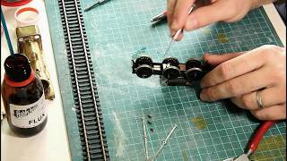 How To Fit Electrical Pick Ups To Kit Built Locomotives