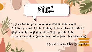 ETIKA BERPAKAIAN BAGI PENJAWAT AWAM (PTM SIRI 2)