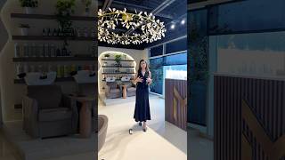 Luxury Salon Interior Design Tour | Miorah Project (Part 1) 🤎 #interiordesign #shorts