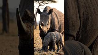 Los Rinocerontes Son Los Animales Emblemáticos De África, Poseedores De Una Fuerza Extraordinaria 😱