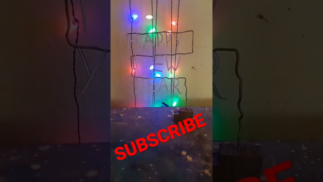 PROJECT :- New year decoration