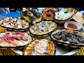 부산 기장 해녀촌, 3만원! 싱싱한 해산물 썰기, Amazing Korean Seafood Cutting, Spoon Worm,etc.┃Korean street food