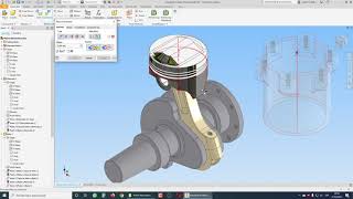 Ensamble y Animación de Pistón Neumático  Autodesk Inventor 2020