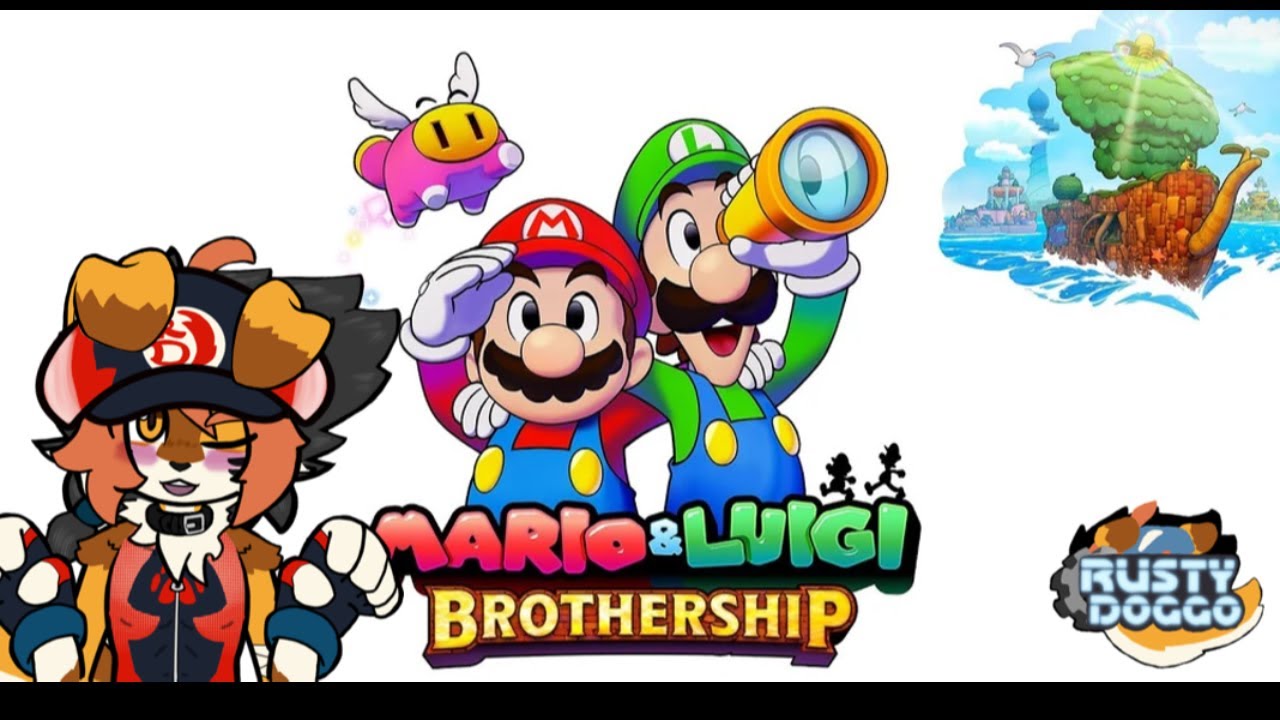 Pulling the Plug- Rusty Plays Mario and Luigi Brothership - YouTube