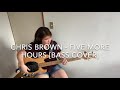 Chris Brown - Five more hours [Bass cover]