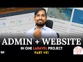 Step By Step Laravel Admin And Website Setup Tutorial Blog Website Project Coding Kalakar 