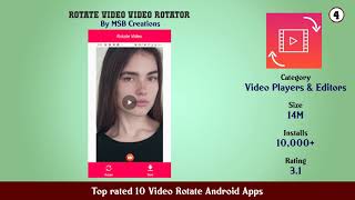 Top rated 10 Video Rotate Android Apps screenshot 3