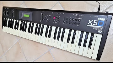 Korg X5D & X5DR Synthesizer Sounds