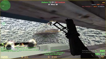Suspenseful Play in [ZOMBIES]+[CSO MOD] [#1] CSOMOD.COM [since 2012] Counter Strike 1.6 Zombies Mode