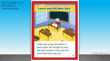 ECRI Unit 6 Week 1 Day 3