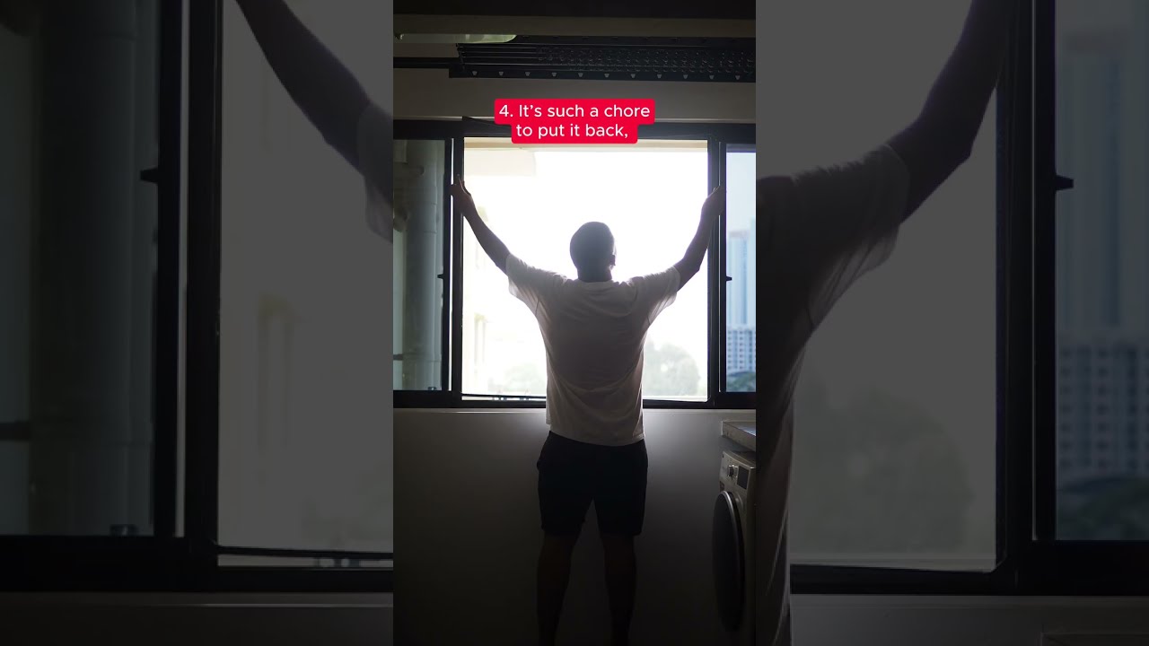 Retractable window mesh from Irusu SG