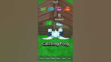 Catching Frog 🐸 99 nights in the forest #99nightsintheforest #99nights #roblox