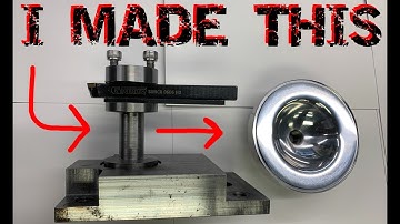 Building A Lathe Radius Tool ( Reverse Hemisphere Tool)