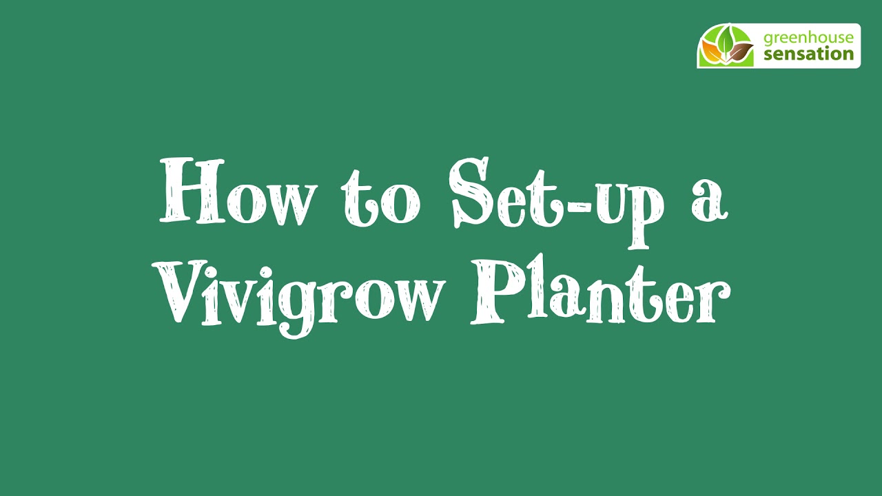 Grow Your Own Food With The Vivigrow Hydroponic Planter