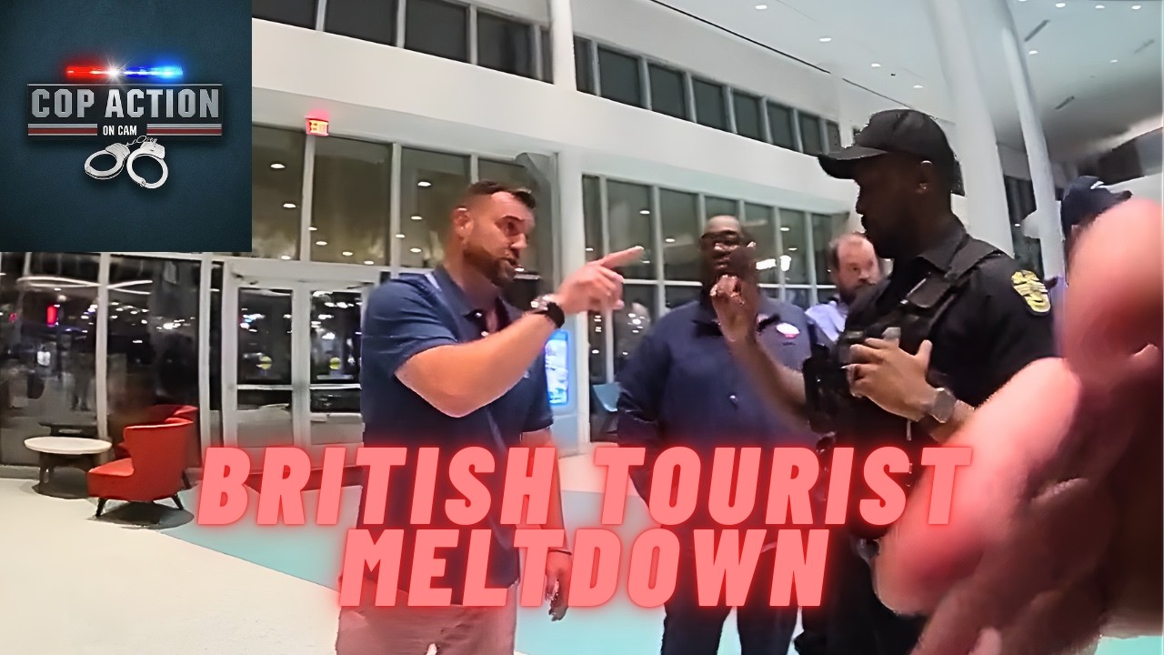 Drunk British Tourist Causes Chaos at Universal Resort | Bodycam Footage