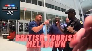 Drunk British Tourist Causes Chaos At Universal Resort Bodycam Footage