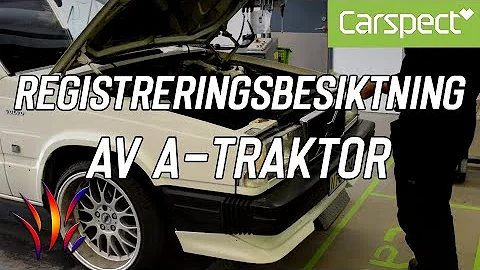 Hur mycket kostar det att besikta en A-traktor?