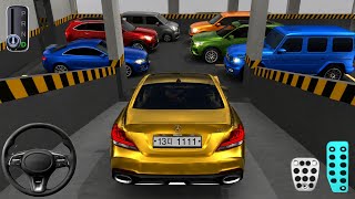 NEW GOLDEN MERCEDES G63 CAR STUCK In PARKING BUILDING 3d Driving Class Android #gameplay #cargame screenshot 1