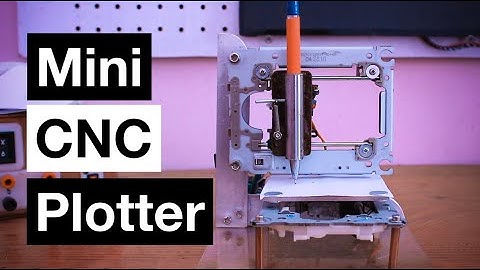 How to Make DIY Mini CNC Plotter from Old CD-DVD Writers using Arduino and L293d motor shield