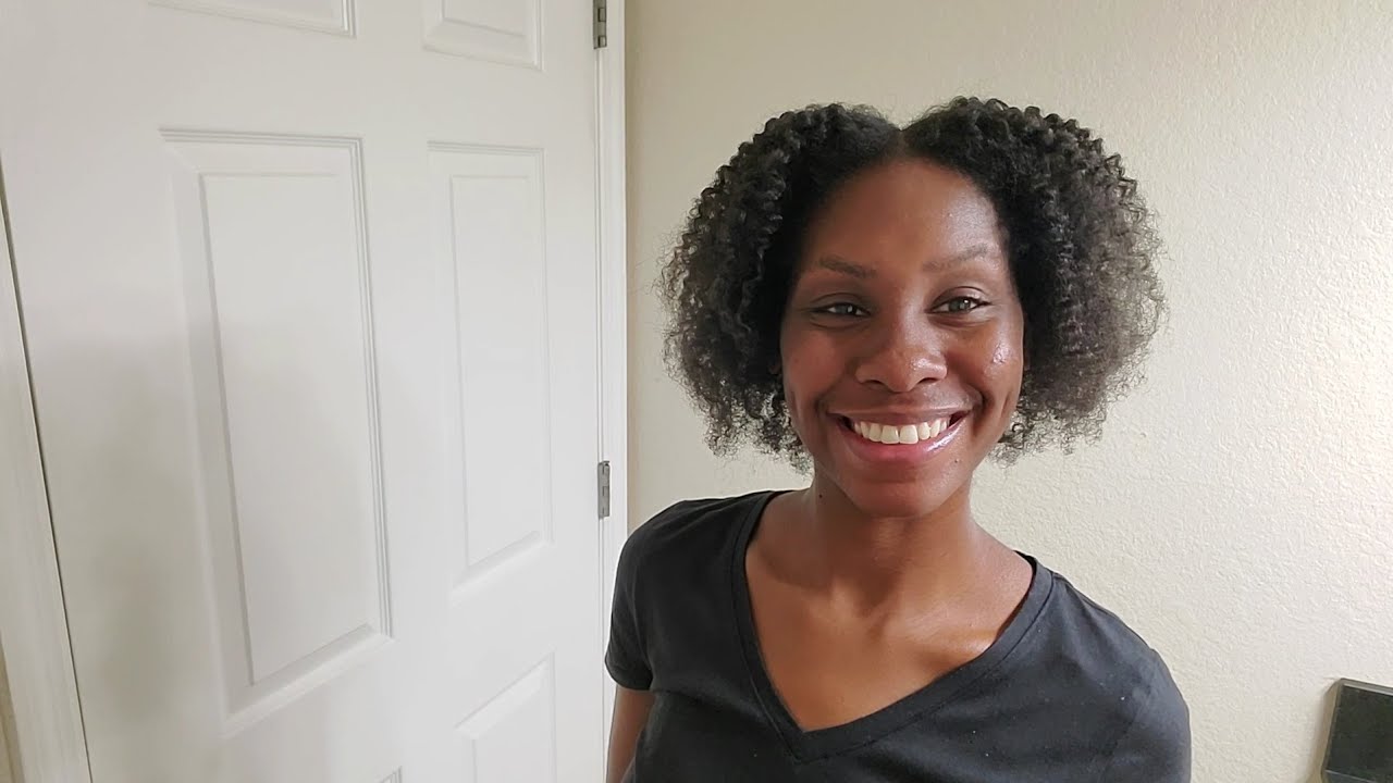  BRAID OUT ON NATURAL HAIR - YouTube