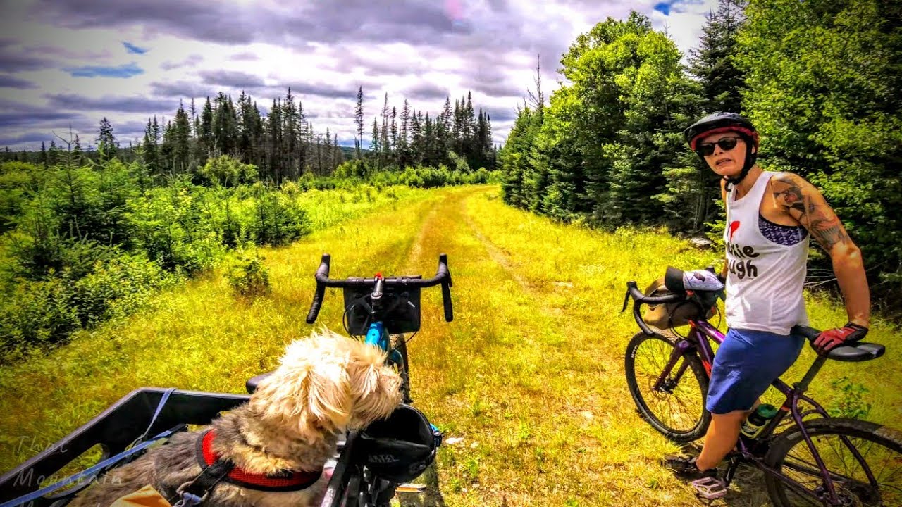 New England GRAVEL Bike Ride Canadian Border Towns YouTube