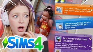 I Left The Sims Unpaused with 6 INFANTS on ALL NIGHT... this is what happened