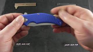 Smgf6011 Steel Will Sargas F60 Linerlock Blue