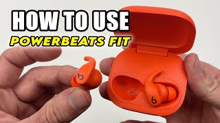 How to Use Your Beats Powerbeats Fit - Step By Step Guide