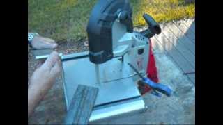 A quick demonstration of the SWAG Portaband Table (4.0) along with the Milwaukee portaband saw (6232-21).