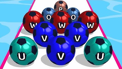 A-Z Run 🔵🟡🟢 All Levels Gameplay Walkthrough Android, iOS Levels 1-9999 NEW UPDATE!!!