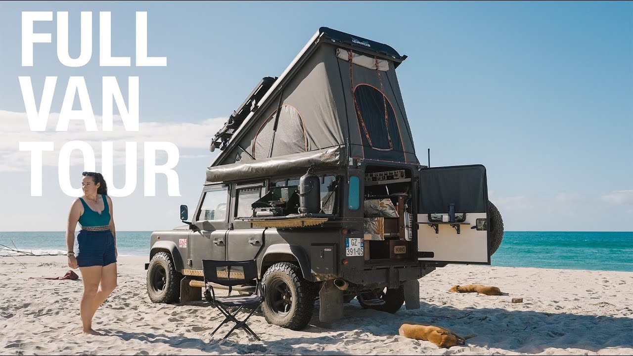 Le van 4x4 de mes rêves (pour vivre et voyager seule) | PRÉSENTATION COMPLÈTE