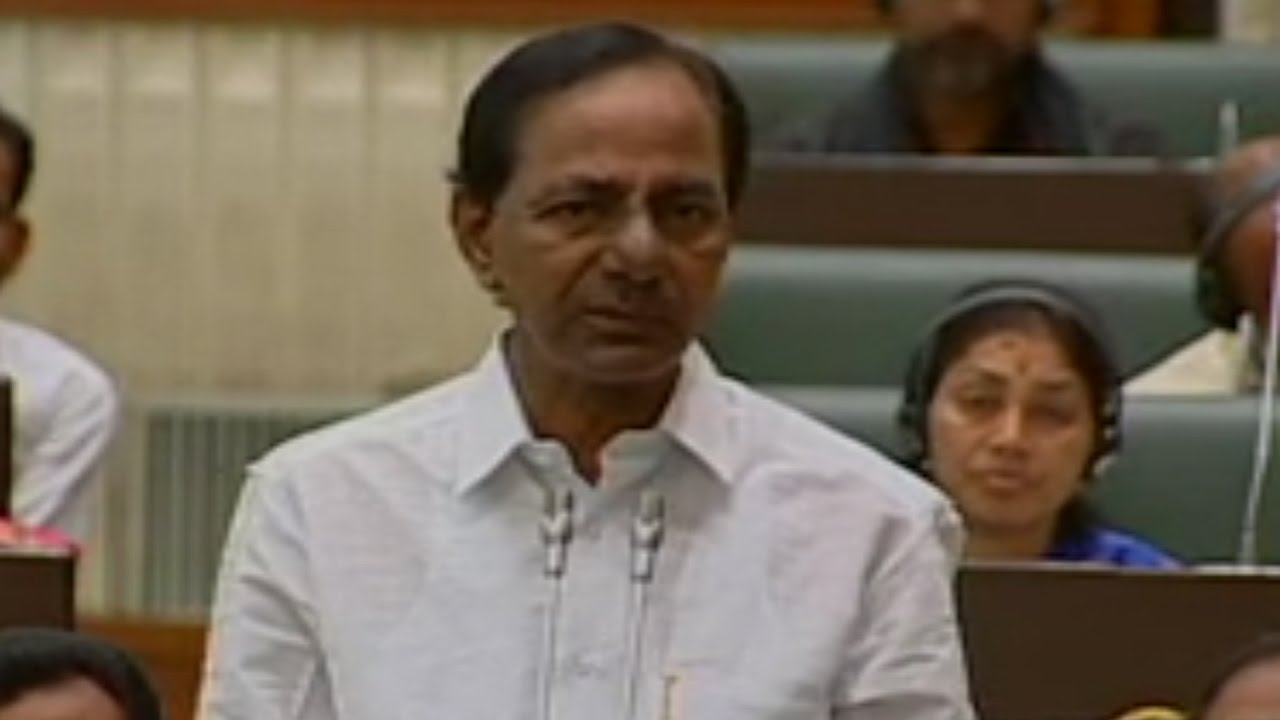 CM KCR Criticizes Opposition Over Land Acquisition Bill || Telangana Assembly Winter Session 2016