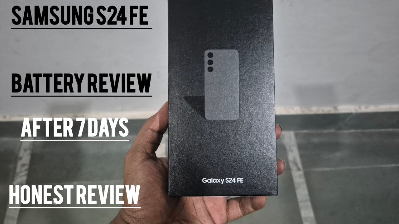 Samsung S24 FE battery review | Screen on time | Heating issue 