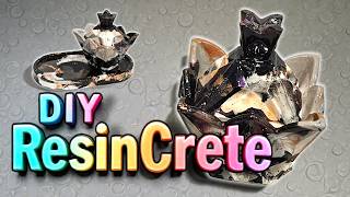 ResinCrete DIY | Decorative Jewelry Bowl | Dresser set
