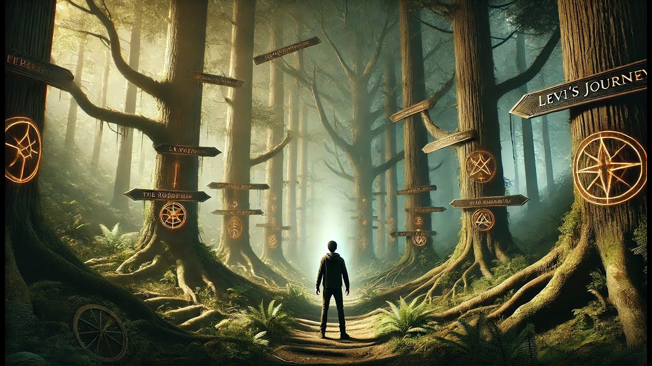 🌟✨ "Levi’s Journey: The Forest of Hidden Paths" 🌲🛤️ 