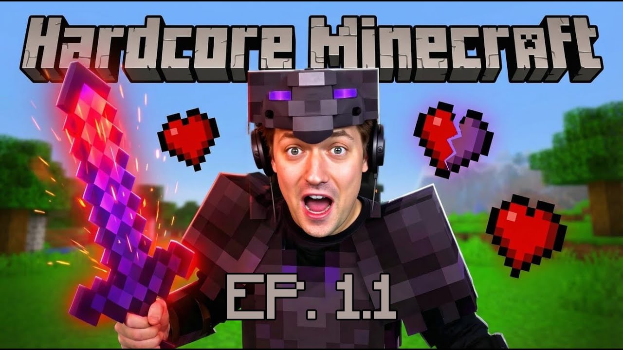 Crainer Survives Hardcore Minecraft #1.1