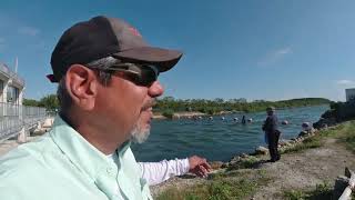 Cold Weather Canal Fishing