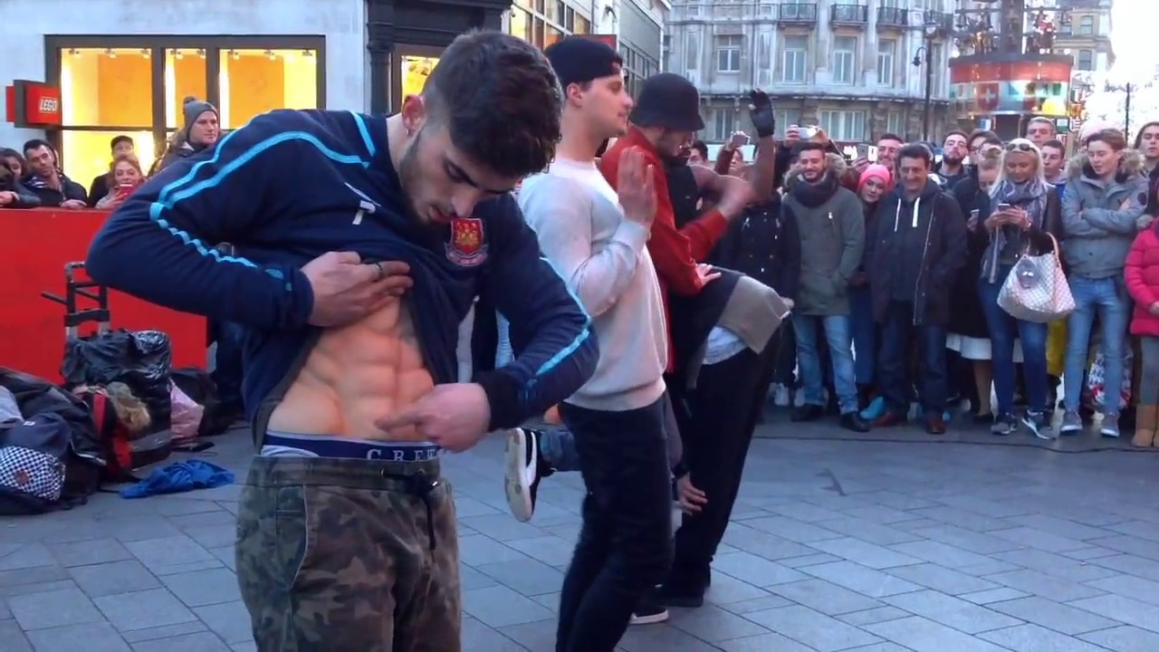 GANGNAM STYLE I LEICESTER SQUARE LONDON I STREET DANCING 2016