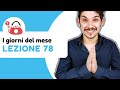 LEZIONE DI GIAPPONESE 78 - i giorni del mese