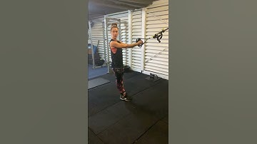 TRX alternating lunge