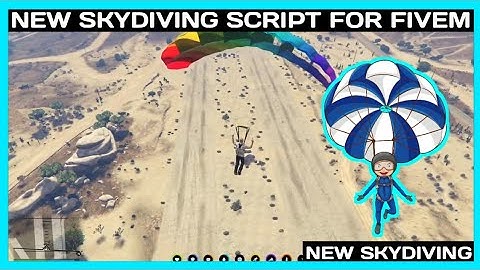 QBCore New Skydiving  Script *FREE* | FiveM Roleplay Scripts | FiveM Tutorial 2023 | MJ DEVELOPMENT