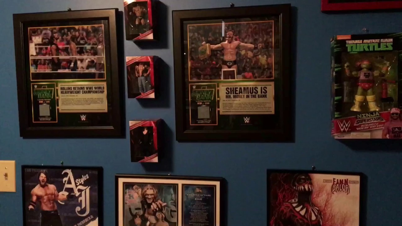 Wrestling room tour 2017 YouTube