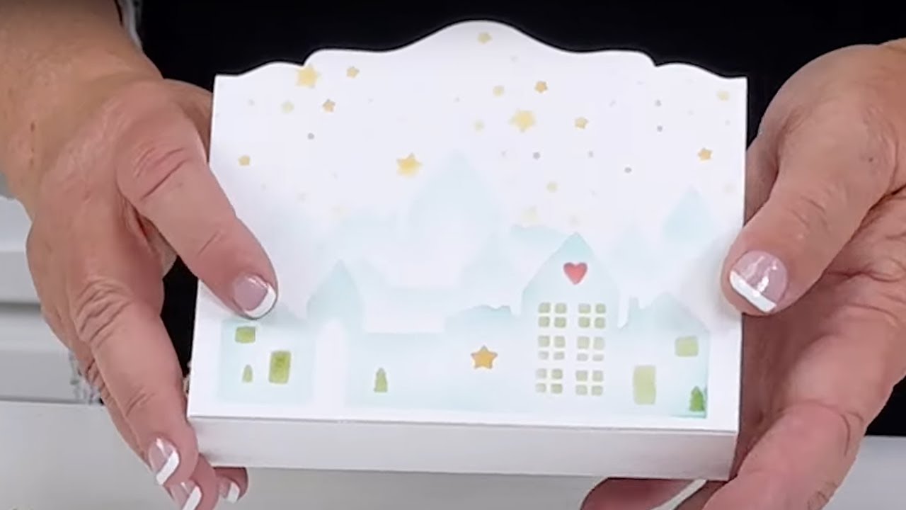 Create Your Own Stencil with a Die & Make a Scene! | Scrapbook.com ...