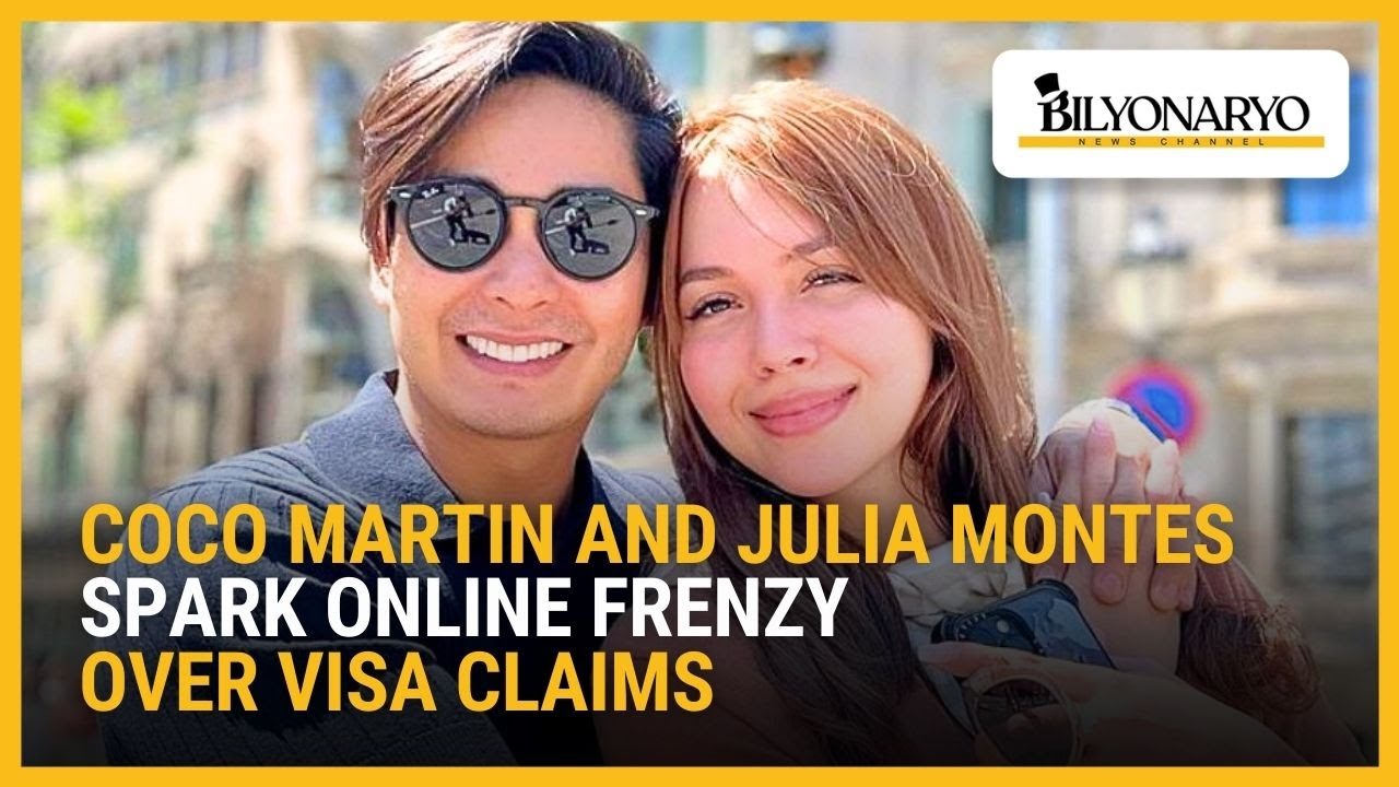 Коко Мартин и Джулия Монтес вызвали ажиотаж в интернете из-за претензий на визу | The Daily Dish