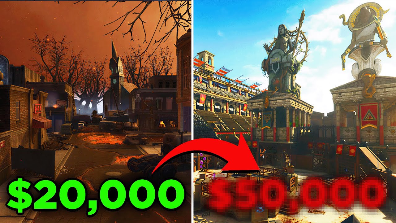 What Is The Most EXPENSIVE MAP In COD ZOMBIES?