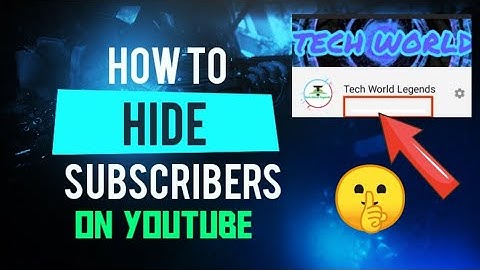How to Hide Subscriber Count on YouTube channel | Step by step tutorial in Hindi and English 🔥🔥