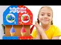 🍦 Anabella &amp; Bogdan Play Ice Cream Machine &amp; Fruit Smoothies 🍦