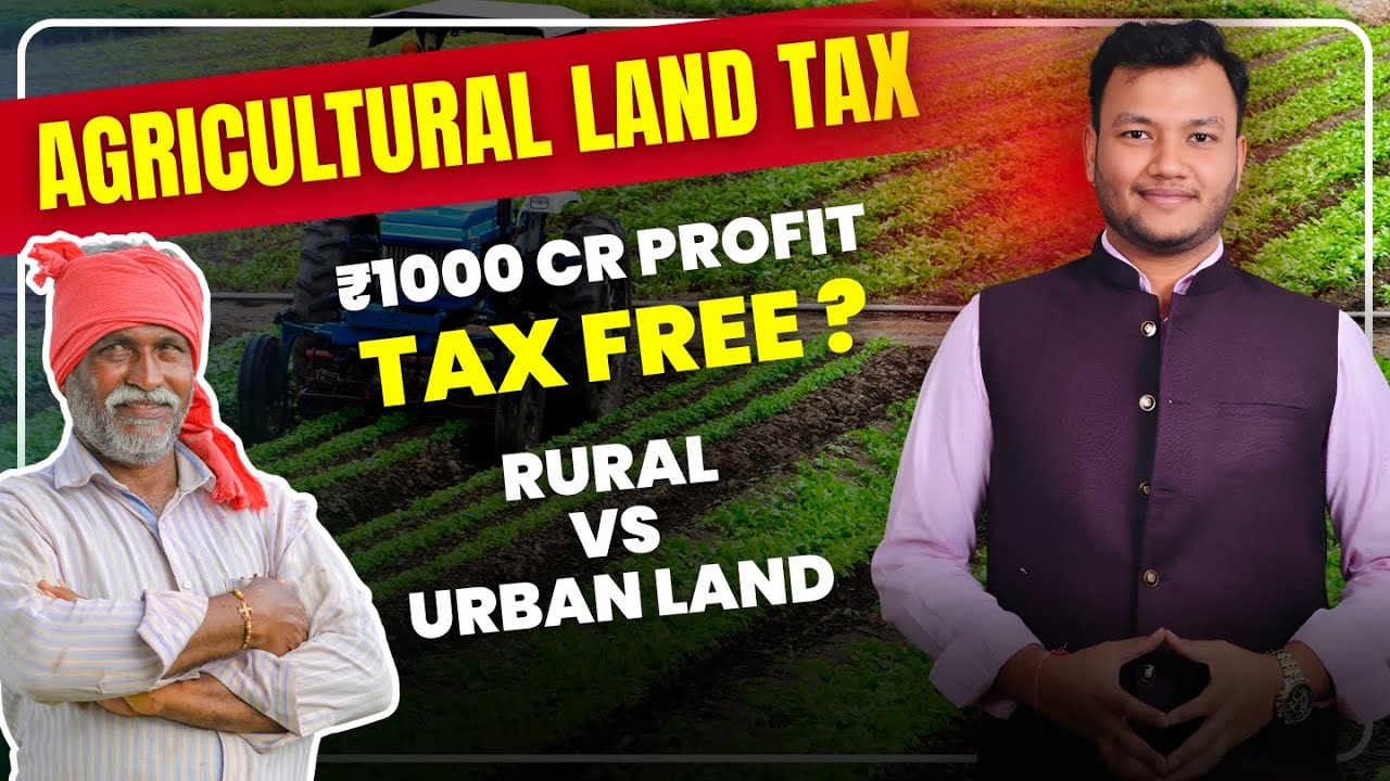 Tax on sale of Agricultural LAND!| Rural vs Urban Agricultural Land! How to pay 0 tax? 